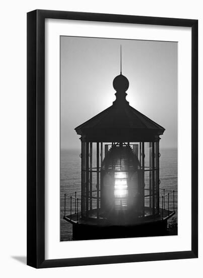 Cape Mears Lighthouse BW-Douglas Taylor-Framed Photographic Print