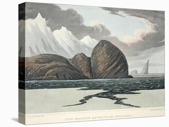 Cape Melville and Melvilles Monument, Illustration from 'A Voyage of Discovery...', 1819-John Ross-Stretched Canvas