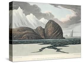 Cape Melville and Melvilles Monument, Illustration from 'A Voyage of Discovery...', 1819-John Ross-Stretched Canvas