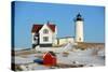 Cape Neddick Lighthouse, Old York Village, Maine-jiawangkun-Stretched Canvas