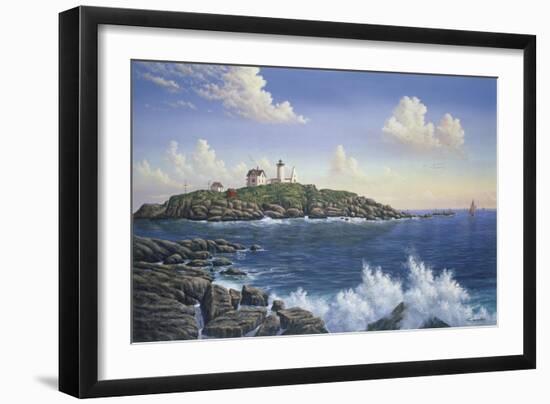 Cape Neddick - Maine-Eduardo Camoes-Framed Giclee Print