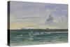 Cape Philips from Off Coulman Island, 13 Jan, 1902-Edward Adrian Wilson-Stretched Canvas