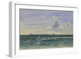 Cape Philips from Off Coulman Island, 13 Jan, 1902-Edward Adrian Wilson-Framed Giclee Print