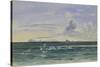 Cape Philips from Off Coulman Island, 13 Jan, 1902-Edward Adrian Wilson-Stretched Canvas