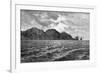 Cape Pillar, Tasman Peninsula, 1895-Barbant-Framed Giclee Print