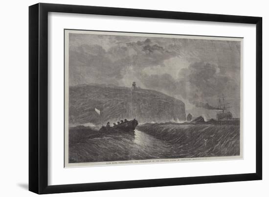 Cape Race, Newfoundland, the Termination of the American System of Telegraphs-null-Framed Giclee Print