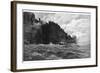 Cape Raoul, Tasmania, Australia, 1886-null-Framed Giclee Print