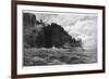 Cape Raoul, Tasmania, Australia, 1886-null-Framed Giclee Print