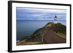 Cape Reinga Lighthouse (Te Rerenga Wairua Lighthouse), Aupouri Peninsula, Northland-Matthew Williams-Ellis-Framed Photographic Print