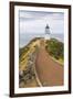 Cape Reinga Lighthouse (Te Rerenga Wairua Lighthouse), Aupouri Peninsula, Northland-Matthew Williams-Ellis-Framed Photographic Print