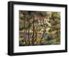 Cape Saint-Jean-Pierre-Auguste Renoir-Framed Giclee Print