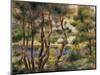 Cape Saint-Jean-Pierre-Auguste Renoir-Mounted Giclee Print