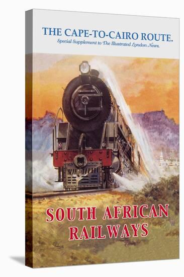 Cape to Cairo Route, South African Railways-null-Stretched Canvas