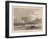 Cape Town and Table Mountain, Litho by Sarony and Co., 1855-Peter Bernhard Wilhelm Heine-Framed Giclee Print