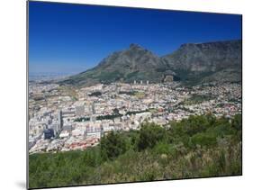 Cape Town and Table Mountain, South Africa-Gavin Hellier-Mounted Photographic Print