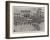 Cape Town Bidding Farewell to Canadian and Australian Troops-null-Framed Giclee Print