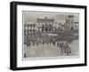 Cape Town Bidding Farewell to Canadian and Australian Troops-null-Framed Giclee Print