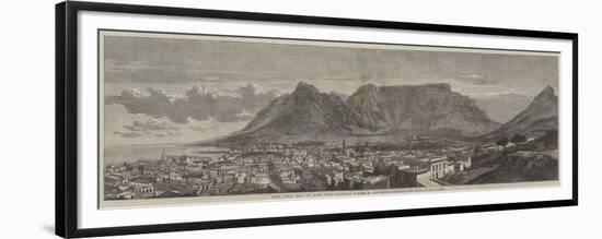 Cape Town, Cape of Good Hope, Recently Visited by His Royal Highness the Duke of Edinburgh-null-Framed Premium Giclee Print