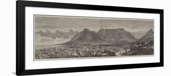 Cape Town, Cape of Good Hope, Recently Visited by His Royal Highness the Duke of Edinburgh-null-Framed Giclee Print