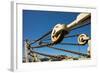 Cape Town, Harbour, Crane with Chains-Catharina Lux-Framed Photographic Print