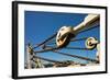 Cape Town, Harbour, Crane with Chains-Catharina Lux-Framed Photographic Print