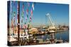 Cape Town, Harbour, V and a Waterfront-Catharina Lux-Stretched Canvas