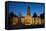 Cape Town, Historical City Hall, in the Evening-Catharina Lux-Framed Stretched Canvas