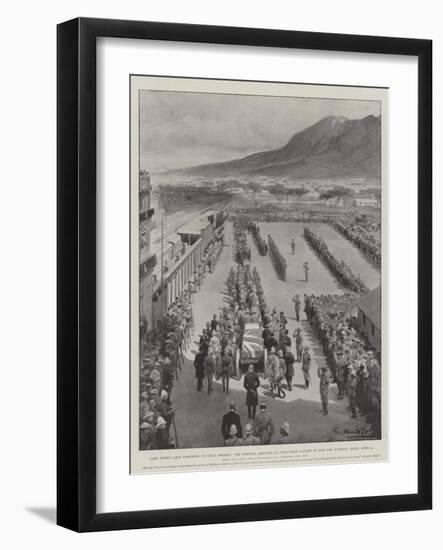 Cape Town's Last Farewell to Cecil Rhodes-G.S. Amato-Framed Giclee Print