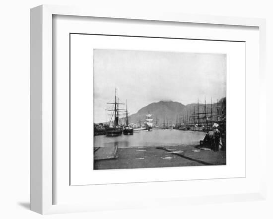 Cape Town, South Africa, Late 19th Century-John L Stoddard-Framed Giclee Print