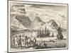 Cape Town, South Africa: the Harbour with Ships-null-Mounted Art Print