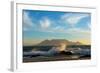 Cape Town, Table Mountain, Coast-Catharina Lux-Framed Photographic Print