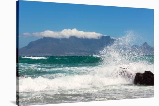 Cape Town, Table Mountain, Coast-Catharina Lux-Stretched Canvas