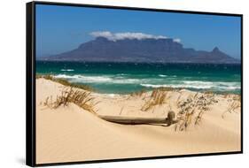 Cape Town, Table Mountain, Dune-Catharina Lux-Framed Stretched Canvas