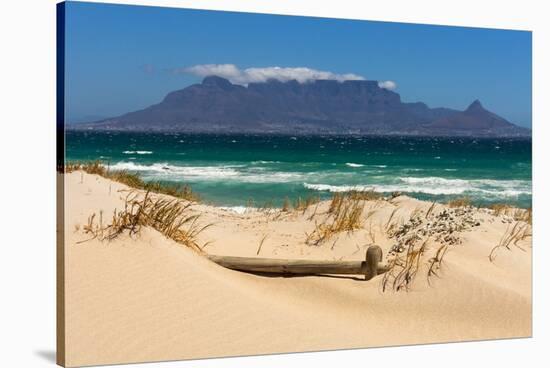 Cape Town, Table Mountain, Dune-Catharina Lux-Stretched Canvas