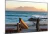 Cape Town, Table Mountain Seen from the Bloubergstrand-Catharina Lux-Mounted Photographic Print