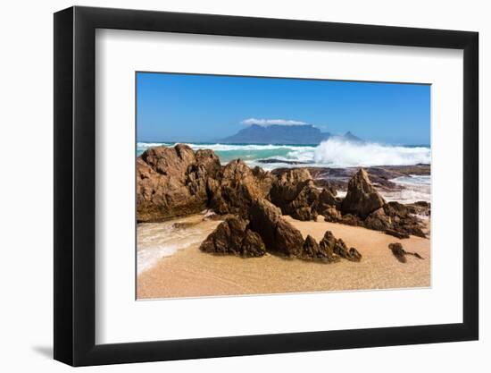 Cape Town, Table Mountain, State of Nature-Catharina Lux-Framed Photographic Print