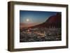 Cape Town under Full Moon-Jon Hicks-Framed Photographic Print