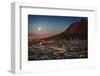 Cape Town under Full Moon-Jon Hicks-Framed Photographic Print