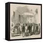 Capel Court - Railway Speculators-null-Framed Stretched Canvas