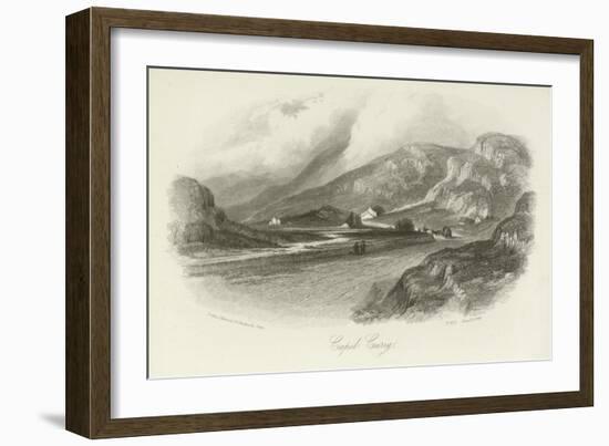 Capel Curig, North Wales-null-Framed Giclee Print