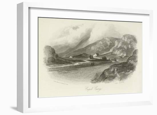 Capel Curig, North Wales-null-Framed Giclee Print