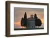 Capella Di Vitaleta, Val D'Orcia, UNESCO World Heritage Site-Markus Lange-Framed Photographic Print