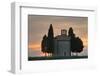 Capella Di Vitaleta, Val D'Orcia, UNESCO World Heritage Site-Markus Lange-Framed Photographic Print