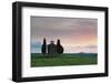 Capella Di Vitaleta, Val D'Orcia, UNESCO World Heritage Site-Markus Lange-Framed Photographic Print