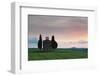 Capella Di Vitaleta, Val D'Orcia, UNESCO World Heritage Site-Markus Lange-Framed Photographic Print