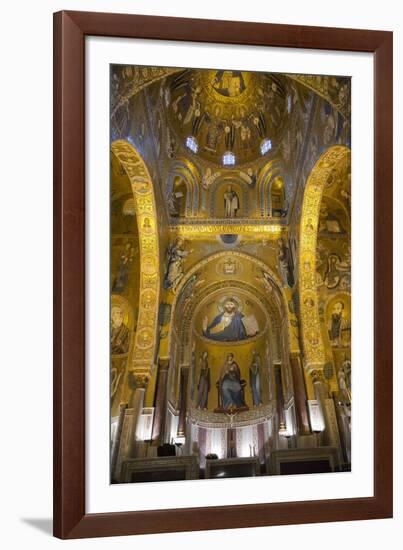 Capella Palatina, Palermo, Sicily, Italy, Europe,-Marco Simoni-Framed Photographic Print