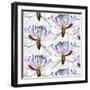 Caper flowers, 2017-Andrew Watson-Framed Premium Giclee Print