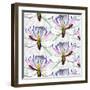 Caper flowers, 2017-Andrew Watson-Framed Giclee Print