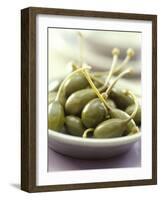 Caper Fruits in a Bowl-Alena Hrbkova-Framed Photographic Print