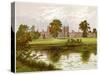 Capesthorne, Cheshire, Home of the Davenport Family, C1880-Benjamin Fawcett-Stretched Canvas